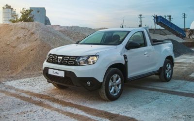 New Dacia Duster Pick-up 4x4 Van Rental Thessaloniki