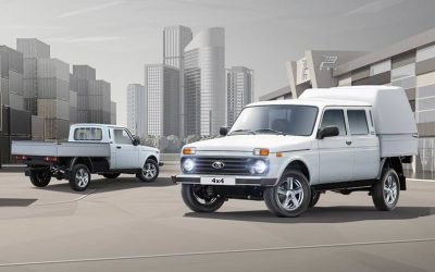 New Lada Pick-up 4x4 Van Thessaloniki Van Hire